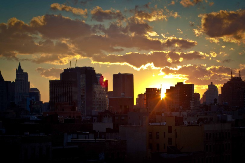 327 - Sunset Over Lower Manhattan