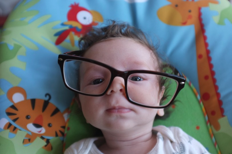 theo in daddys glasses-1